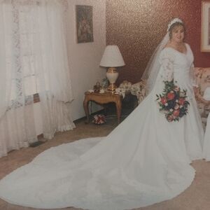 Moonlight Bridal White Wedding Dress